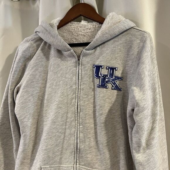 Victoria's Secret Kentucky Collegiate Sherpa Lined Hoodie‎ Size Medium - Picture 3 of 9